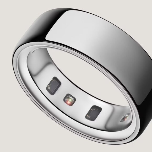 Oura Ring Gen 4 Size 9 Silver Brand New - Picture 4 of 4